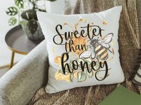 sweeter than honey bee kitchen towel, just peachy peach kitchen decor, sweet tea Southern dish towels, Georgia gifts, paperless towels, new