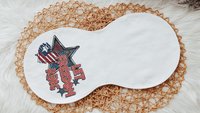 let freedom ring first 4th of July baby outfit, patriotic baby gifts for boys, military dad to be gifts, gender neutral coming home outfit
