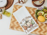 oh my gourd I love fall pumpkin kitchen towels, fall leaves and pumpkins please pumpkin kitchen decor, Thanksgiving kitchen hand towels, new