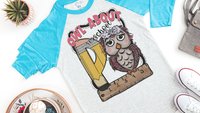 back to school gift for teachers, owl about 1st grade shirt, owl about 2nd grade tee, first day of school shirt for teacher, third grade owl