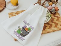 Halloween kitchen towels
