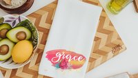 Hope grace faith inspirational kitchen towels 