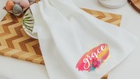 Hope grace faith inspirational kitchen towels 