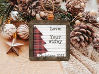 personalized Christmas ornaments family ornament, Christmas gifts for Mom from son, kids name ornaments, grandma gift from granddaughter