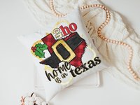 ho ho ho Iowa Christmas throw pillows for sofa, Des Moines Iowa gifts, state Christmas gifts for neighbors, Christmas housewarming gift for