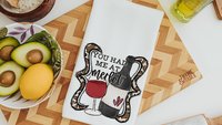 everything happens for a Riesling funny wine kitchen towels for friends, wine bar accessories, wine gifts for women, you had me at merlot