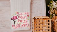 be your own kind of beautiful cute flamingo hand towels for bathroom, flamazing teacher appreciation gifts for women, flamingo gifts for her