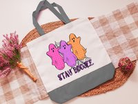 Stay boojee Halloween tote bag
