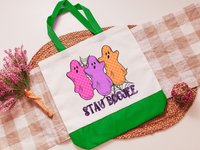 Stay boojee Halloween tote bag