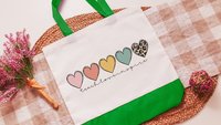 teach love inspire school tote bag for teachers, 2026 teacher appreciation week gifts, end of year teaching staff gifts, teacher totes for