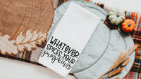 Whatever spices your pumpkin towels