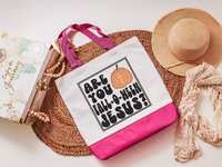 Are you falloween Jesus Halloween tote bag