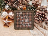 CapableByDesign trick or treat ornament