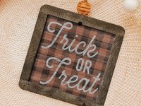 CapableByDesign trick or treat ornament