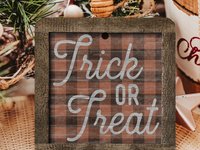 CapableByDesign trick or treat ornament
