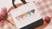 teach love inspire cute teacher bag for women, preschool teacher tote bag for school, 2026 teacher appreciation gift from admin, best gifts