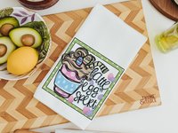lattes and love pink latte Valentines kitchen towels, Valentines coffee hand towels for bathroom, Galentines day gifts for best friend, cute