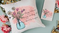 always believe something wonderful is about to happen inspirational throw pillows for kids room, college dorm decor for girls, whimsical