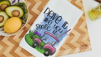 lets par tee golf towel funny golf gifts for women towels, Mothers day gifts for golfer, drive it like you stole it golf cart accessories