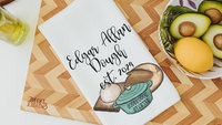 personalized sourdough starter kitchen towel funny sourdough gifts, sourdough era kitchen hand towel, sourdough mama gifts, bread baker gift