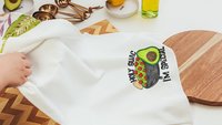 holy guacamole fiesta kitchen towels funny kitchen decor, foodie gift, sassy kitchen dish towels, sarcastic gifts for friends, taco Tuesday