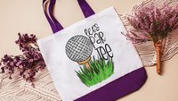 lets par tee golf tote bag for women, funny golf gifts for her, golf mom Mothers Day gifts for golfers, lady golfer gifts, reusable shopping