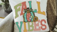 fall vibes fall throw pillow for bedroom, patchwork pumpkin decor, sunflower gifts for sister, cute pumpkin kitchen towels, autumn decor