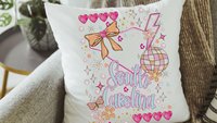 South Carolina decorative pillows for couch dorm decor for girls, South Carolina Christmas gifts for college girls, pink preppy hand towels