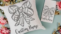 personalized volleyball coquette volleyball throw pillow for dorm, volleyball hand towels, cute volleyball senior gifts for girls, rally
