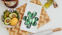 four leaf clover St Patricks day kitchen towel handmade, brushstroke shamrock hand towels for bathroom, Irish gifts for women, St Pattys day
