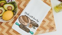 funny sourdough quotes baking kitchen towels for bridal shower, keeps plants alive plant mom gifts, sourdough kitchen decor, bread baker
