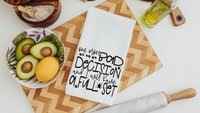 bad decisions quote sassy kitchen towel home decor, snarky gifts, divorce gift for her, bad decisions make good stories funny kitchen items