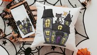 whimsical Halloween housewarming gift set for women, not so scary Halloween 2026 spooky cute Halloween gifts for her, Halloween ornaments