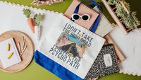 why take the high road funny tote bag unique gifts for best friends, I prefer the psychopath sarcastic gifts for coworkers, snarky tote for