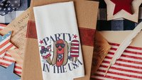 party in the USA 4th of July throw pillows for porch swing, American hot dog funny accent pillow covers 18x18, patriotic gifts for women