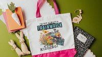 i'm not always a trainwreck funny tote bag for college students, back to school gifts for teachers, just kidding toot toot snarky tote bag