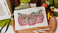 personalized cute teacher wristlet with name, apple for teacher appreciation gifts for women, end of year gifts for teachers, makeup bag for
