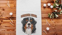 Bernese mama golf towel dog gifts for women, Bernese mountain dog Christmas gifts for golfers, golf stocking stuffers, golf mom golfing gear