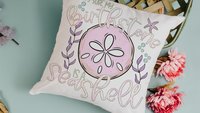 pretty sure my birthstone is a seashell funny throw pillows for pink bed, beachcomber finds, coastal gifts for college girls, lanai decor