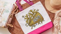 personalized cheerleading tote bag with name, green school spirit gear, stocking stuffers for teenage girls Christmas gifts for cheerleaders