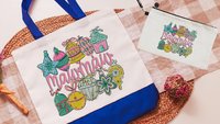 mawmaw est 2026 tote bags for grandma, Mawmaw Christmas gifts for mother in law, pastel Christmas makeup bag for purse, Mawmaw gifts for
