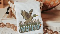 Called by God decorative pillows for bed, Christian gifts for men brothers in Christ, duck throw pillows for couch, Christian kitchen towel