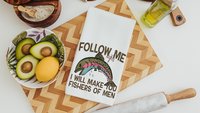 follow me fishers of men throw pillows for couch religious stocking stuffers for teen boys, Christian nursery decor boy, baby boy baptism