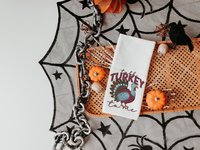 talk turkey to me Thanksgiving kitchen towels for fall, turkey day hand towels for autumn, Friendsgiving gifts for girlfriends, funny gifts