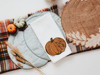 orange pumpkin hand towels for autumn, Thanksgiving pumpkin kitchen towels for fall, Friendsgiving gifts for girlfriends, primitive kitchen