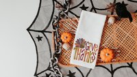 Give thanks Thanksgiving kitchen towels 