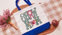 show mom pig tote bags for women, raising pigs country girl gifts, farmers market bag for sister, Berkshire pig gifts for pig lovers, Duroc