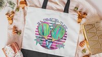 Dink to that pickleball tote bag