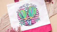 Dink to that pickleball tote bag