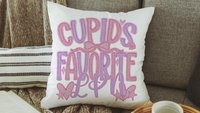 cupids favorite nurse throw pillows for women, office accessories healthcare worker gifts, RN gifts funny Valentines day best selling gifts